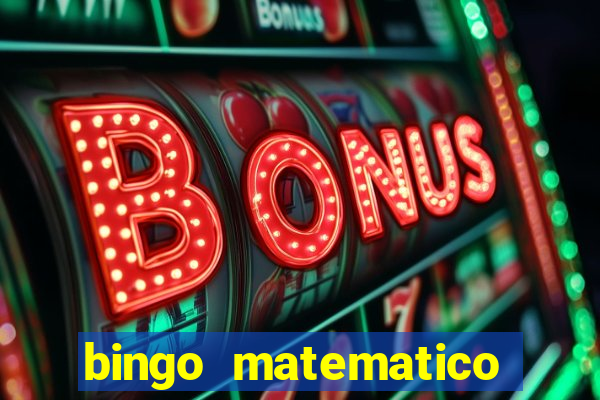 bingo matematico para ensino medio